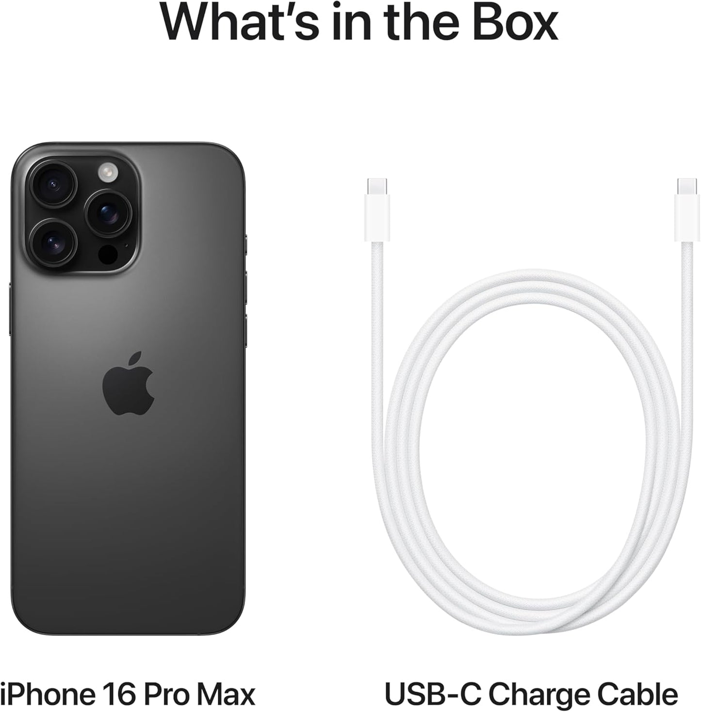 16 Pro Max Black Titanium