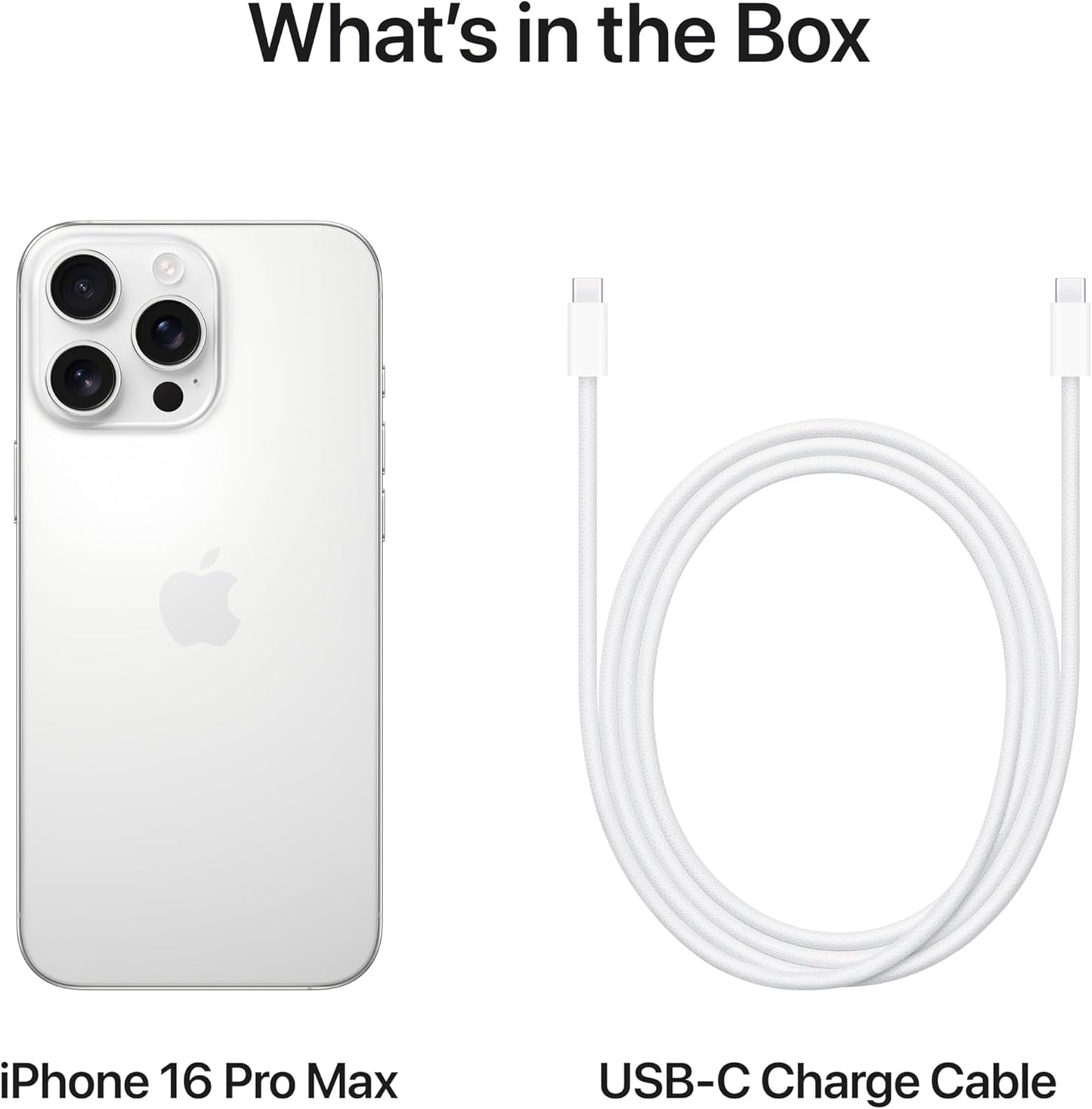 16 Pro Max White Titanium