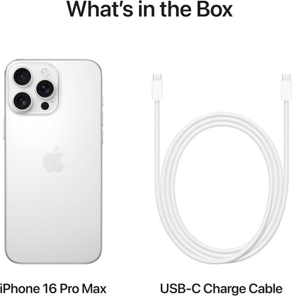 16 Pro Max White Titanium