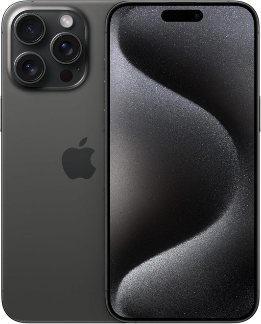 15 Pro Max Black Titanium